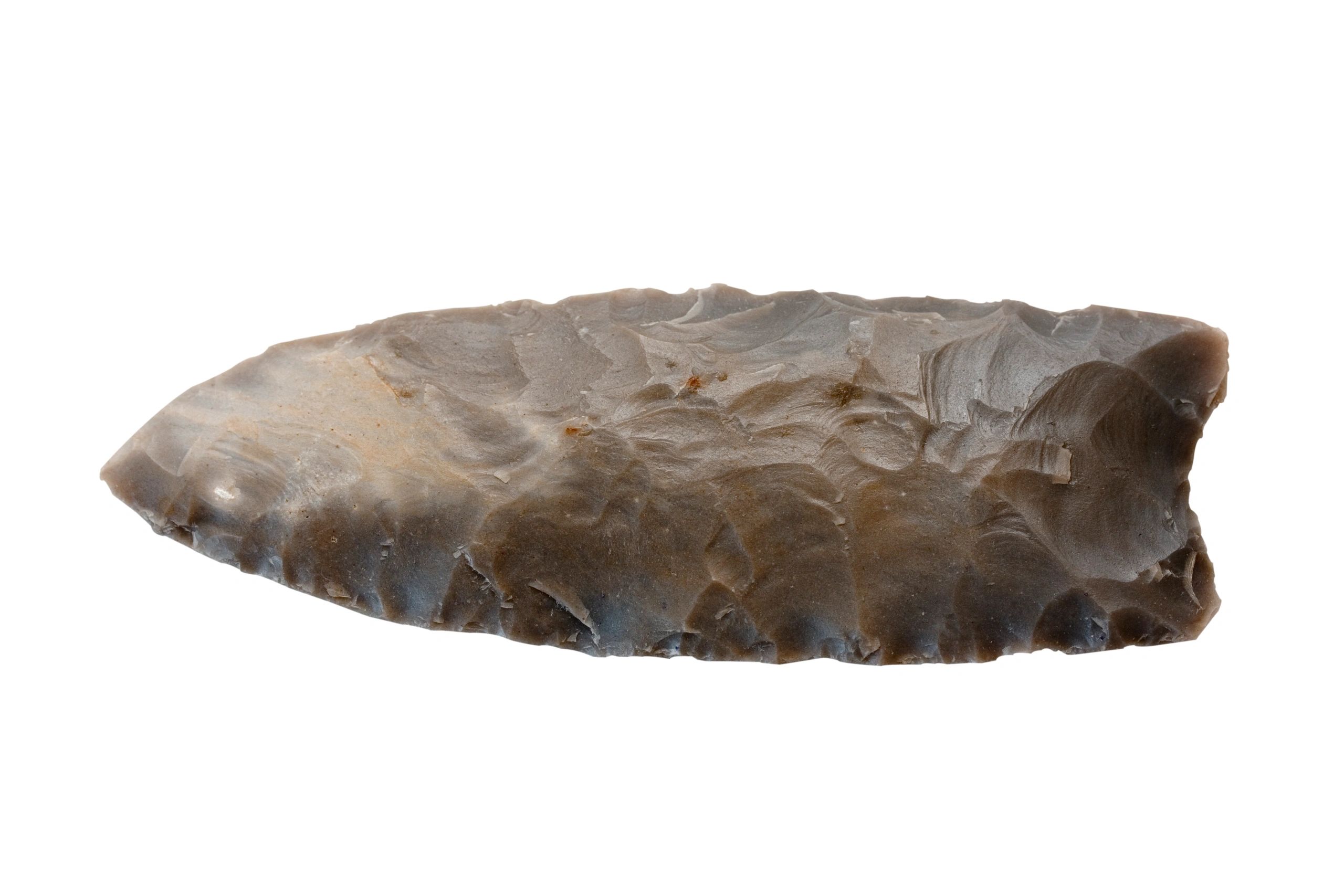 Clovis point stone projectile point