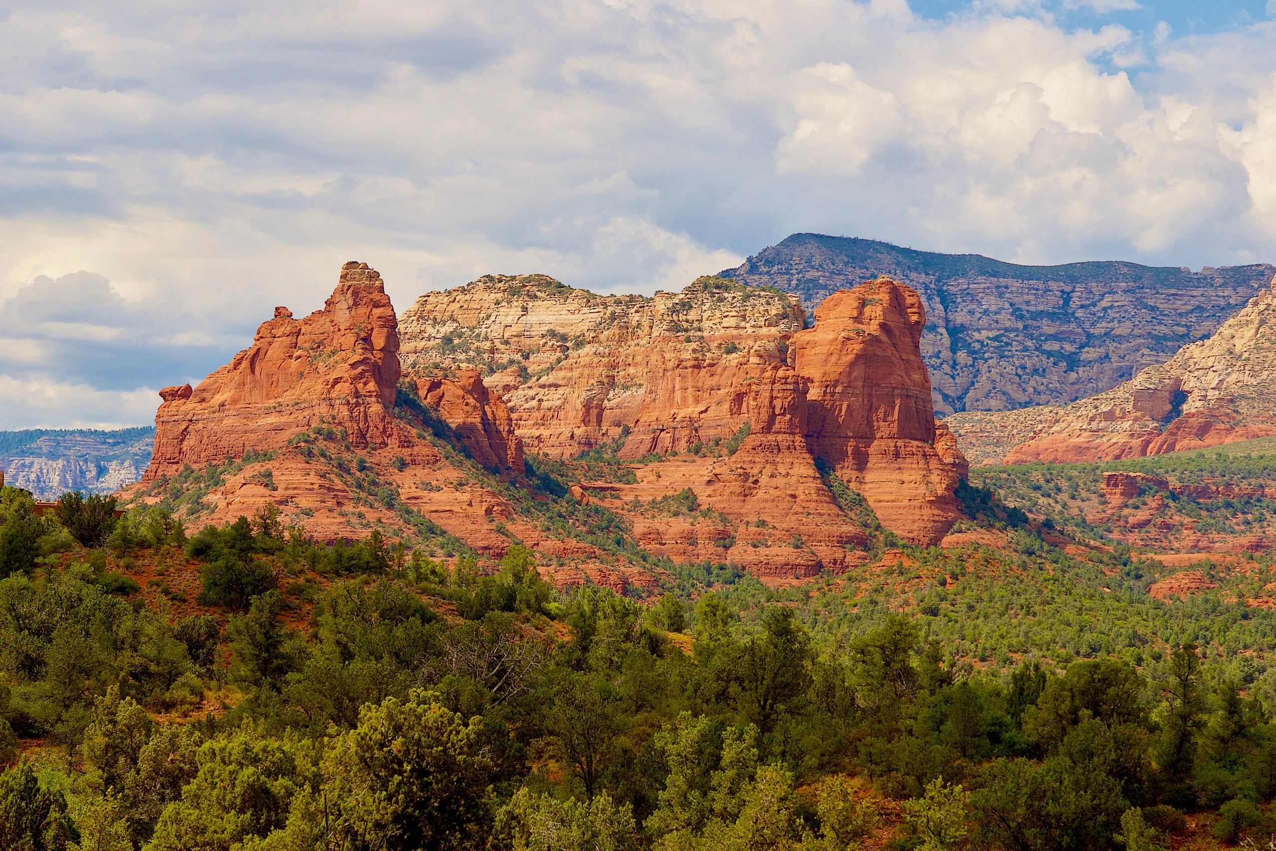 Sedona, Arizona buttes and mesas