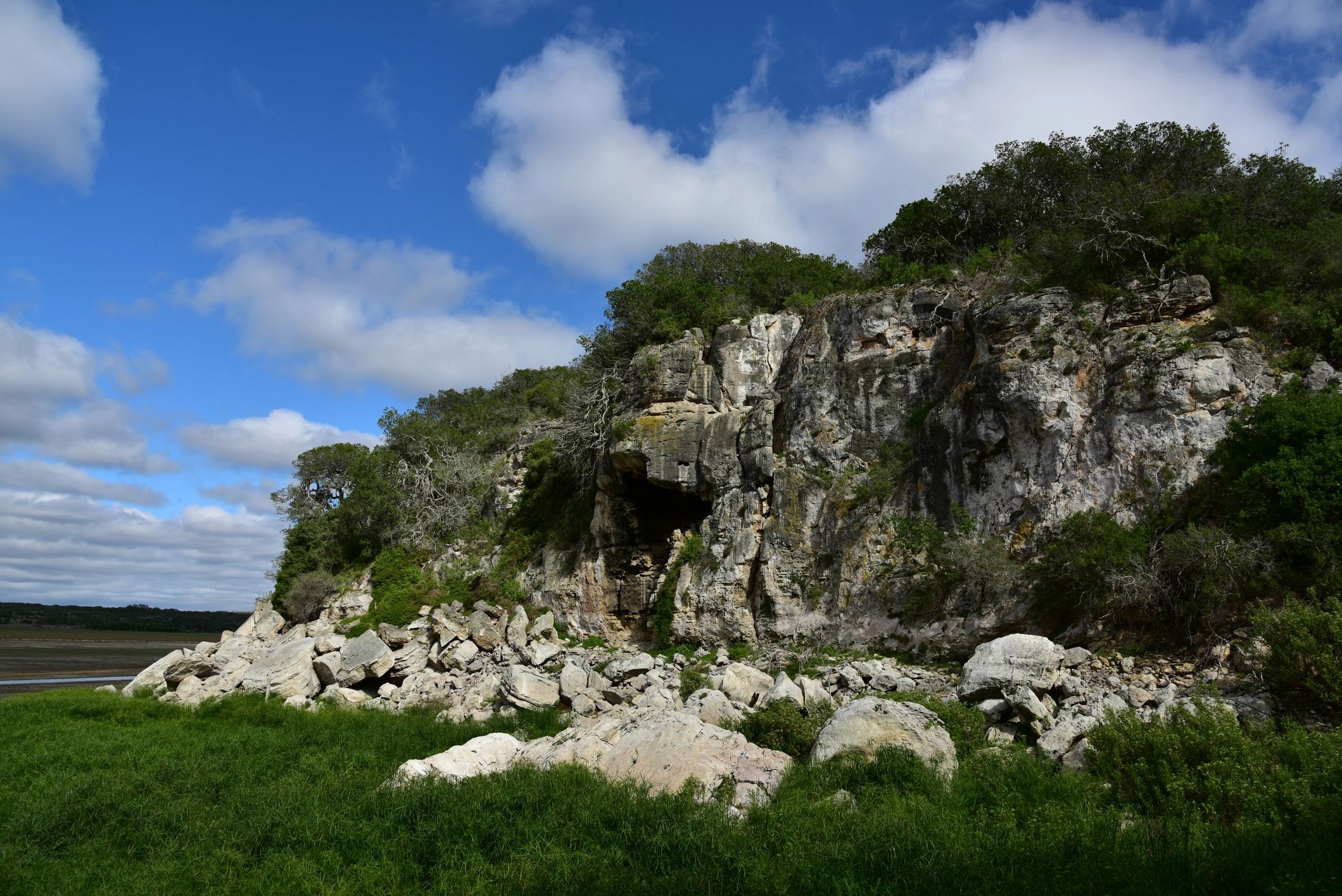Rocky outcrop landscape