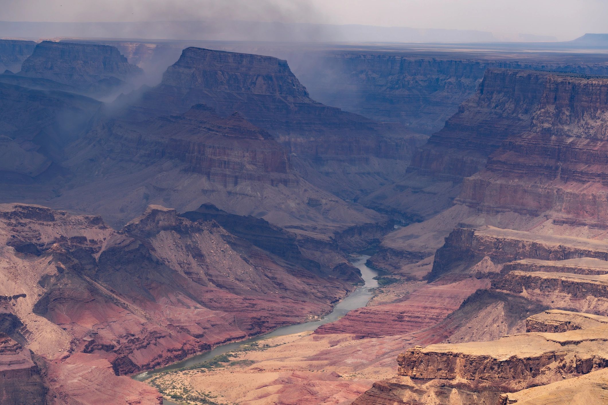 Layered canyon landscape illustrating deep time and rock strata